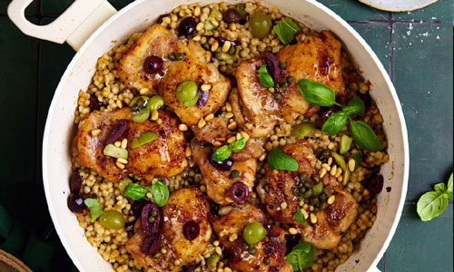 Mediterranean Couscous Plate